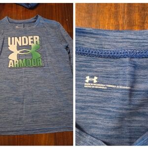 Under Armour Blue Long Sleeve Tee
